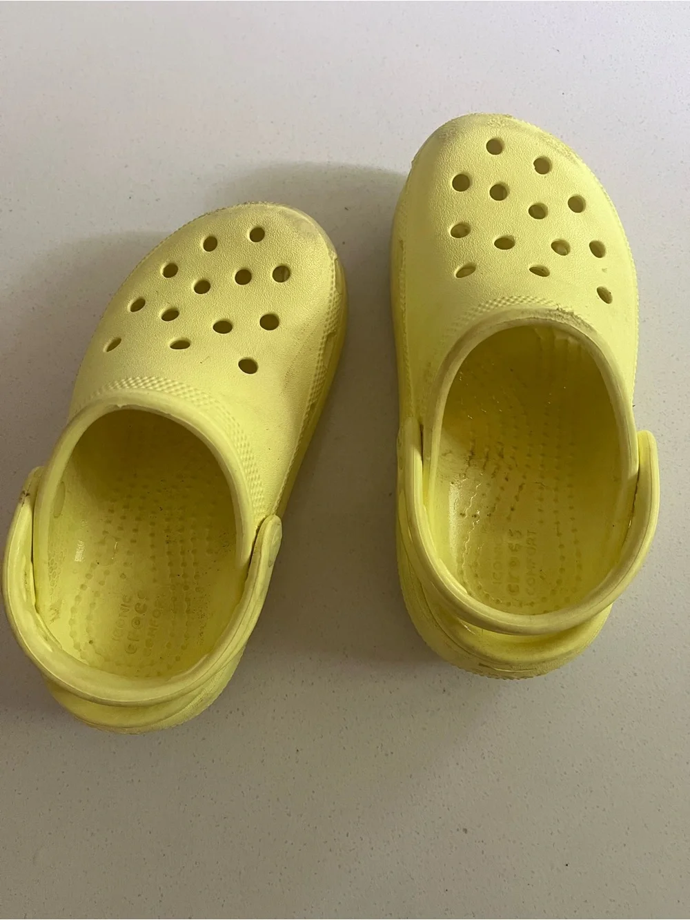 Crocs Cutie Crush - Yellow platform